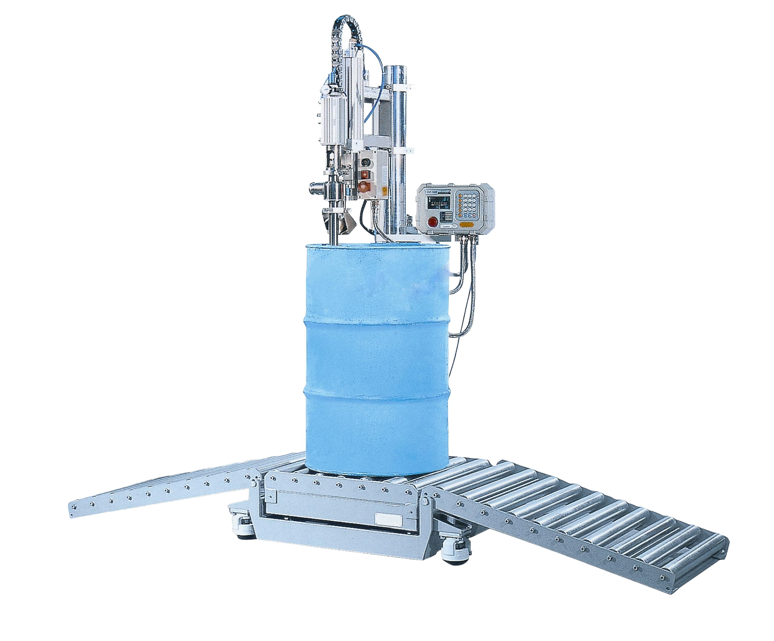 Drum filling machine