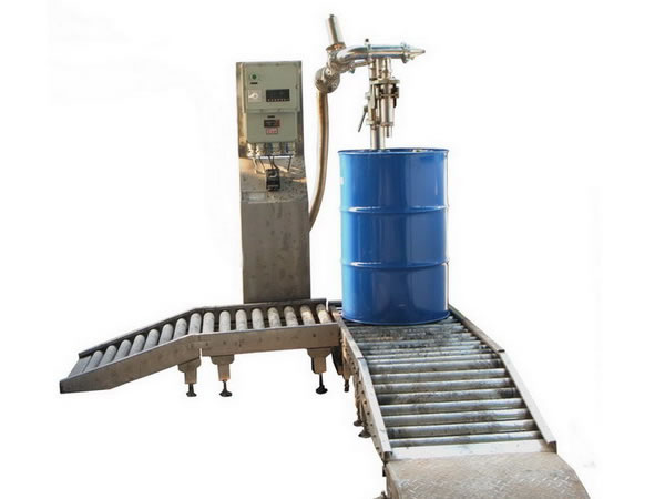 Drum filling machine