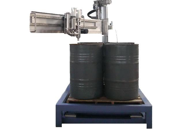 Resin filling machine