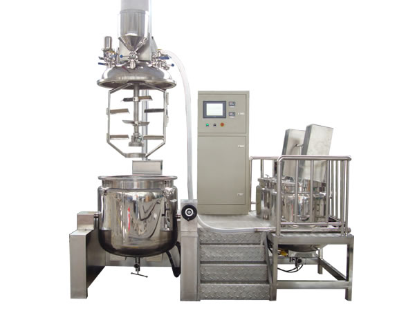 Vacuum homogenizer